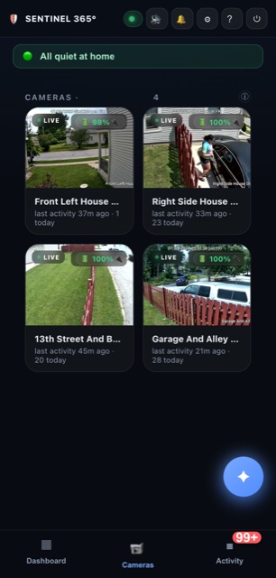 All your Reolink cameras live in one view